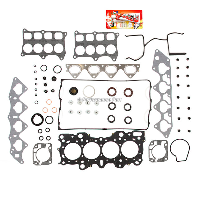 Full Gasket Set Bearings Rings Fit Acura Integra 1.8L