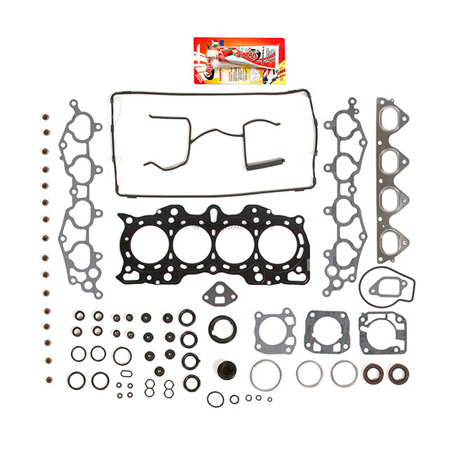 Full Gasket Set Bearings Rings Fit Acura Integra 1.8L B18B1
