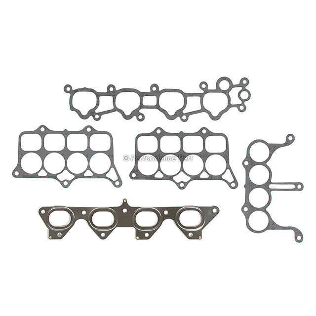 Full Gasket Set Bearings Rings Fit 1990-1995 Honda 2.2L