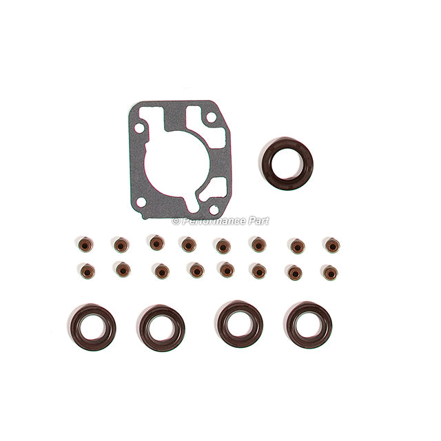 Full Gasket Set Bearings Rings Fit Honda Delsol Civic 1.6L