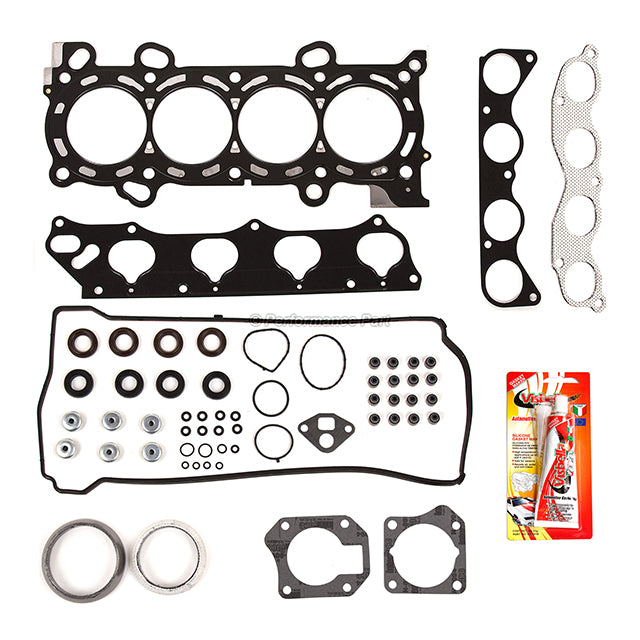 Full Gasket Set Bearings Rings Fit 2006-2007 Honda 2.4L