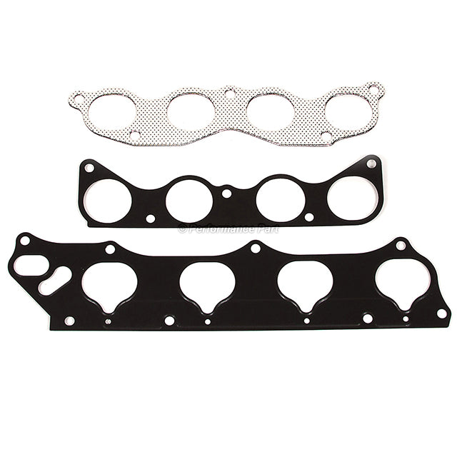 Full Gasket Set Bearings Rings Fit 2006-2007 Honda 2.4L