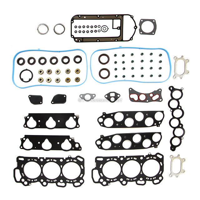 Full Gasket Set Bearings Rings Fit 2006-2008 Honda Ridgeline 3.5L