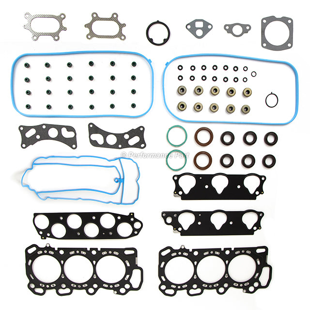 Full Gasket Set Bearings Rings Fit 2007-2008 Acura TL 3.2L