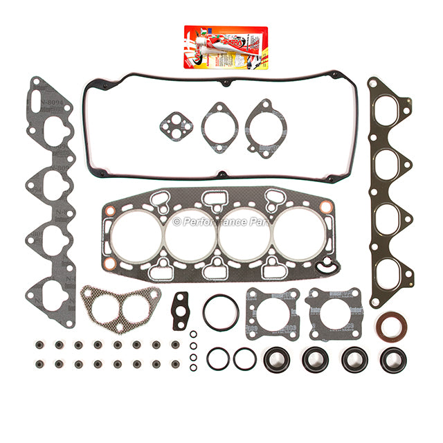 Full Gasket Set Bearings Rings Fit 1993-1996 Mitsubishi Eagle 1.8L