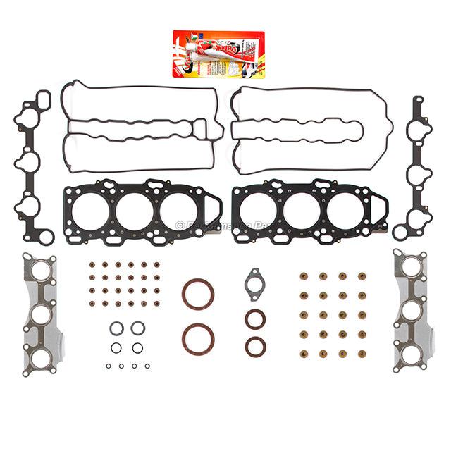Full Gasket Set Bearings Rings Fit 1992-1995 Mazda 929 3.0L DOHC