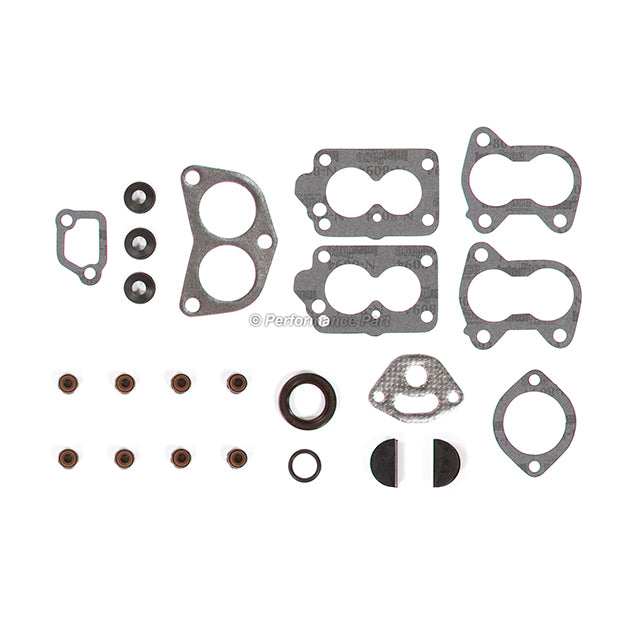 Cylinder Head and Head Gasket Set Fit 88-97 Honda Isuzu 2.6L SOHC