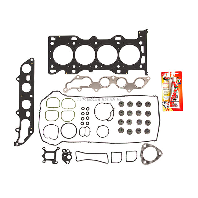 Full Gasket Set Intake Exhaust Valves Fit 04-06 Ford Focus 2.0 2.3 DOHC