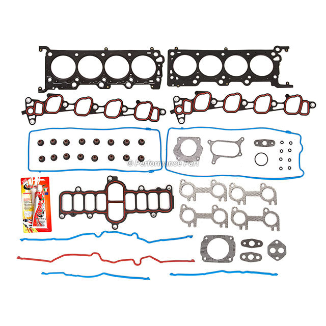Full Gasket Set Bearings Rings Fit 2001 Ford Mustang 4.6 DOHC