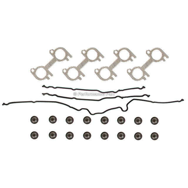 Full Gasket Set Bearings Rings Fit 00-04 Ford Excursion E150 F150 5.4L SOHC