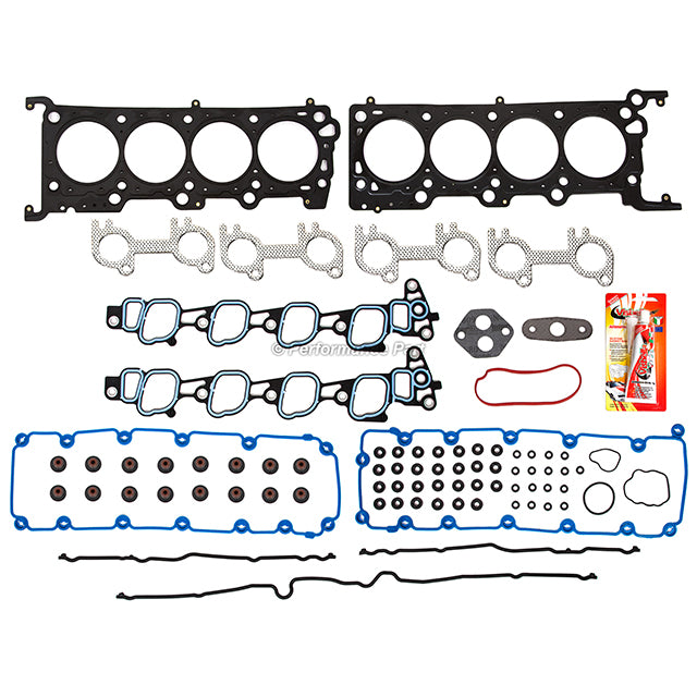 Full Gasket Set Intake Exhaust Valves Fit 04-08 Ford E150 E250 E350 E450 5.4L
