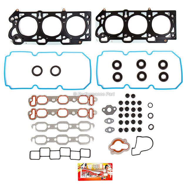 Full Gasket Set Bearings Rings Fit 98-01 Chrysler Concorde 3.2 SOHC
