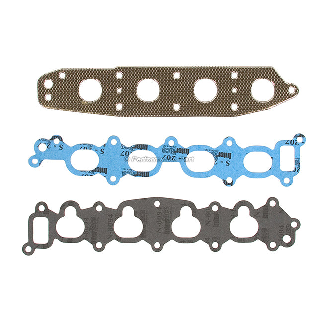 Head Gasket Set Intake Exhaust Valves Fit 92-95 Sidekick Suzuki 1.6L