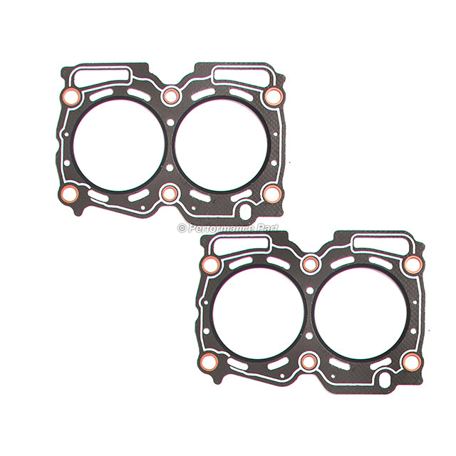 Head Gasket Set Intake Exhaust Valves for 97-99 Subaru 2.5L DOHC EJ25D