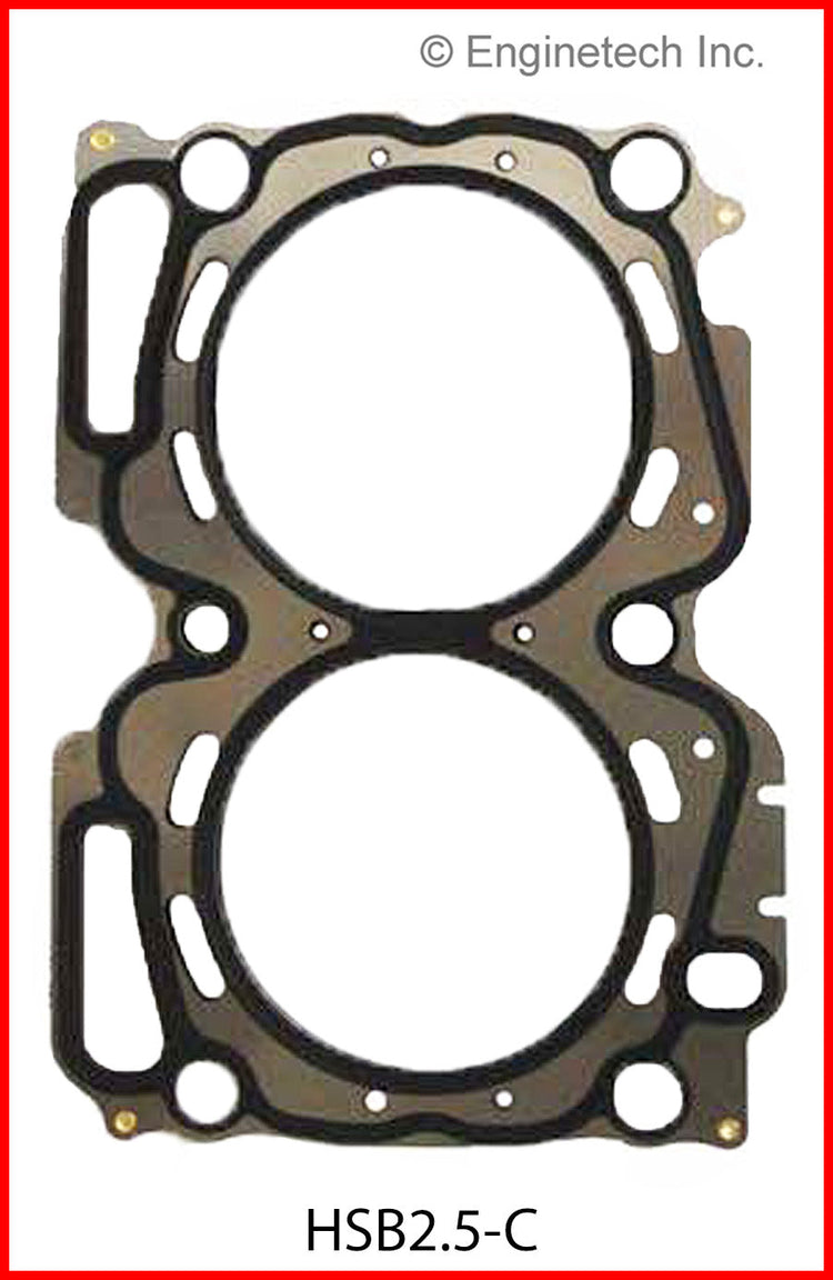 Enginetech HSB2.5-C Engine Cylinder Head Gasket for Subaru Cars and Trucks