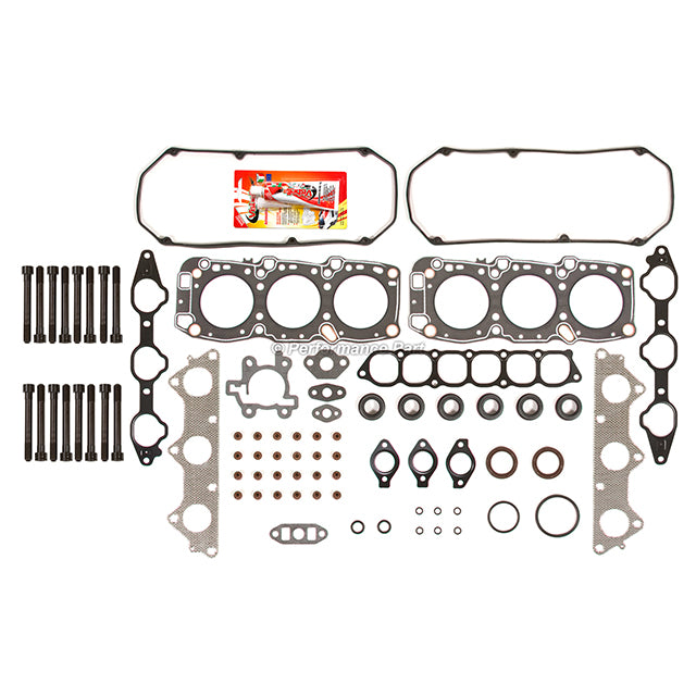 Head Gasket Set Intake Exhaust Valves for 95-00 Dodge Chrysler 6G73