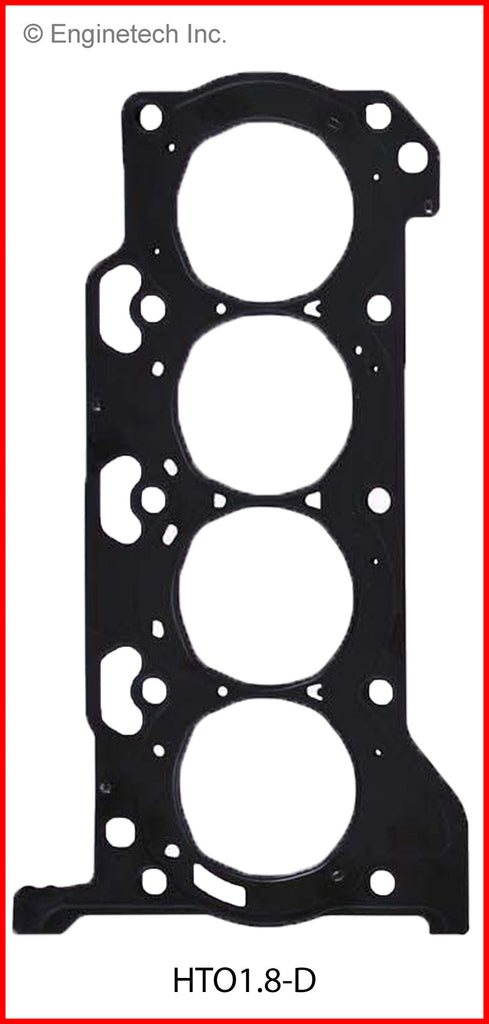 Enginetech HTO1.8-D Engine Cylinder Head Gasket for Toyota Corolla and Scion xD
