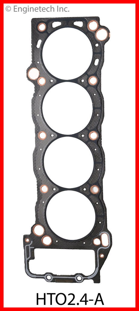 Enginetech HTO2.4-A Engine Cylinder Head Gasket for Toyota Tacoma and 4Runner