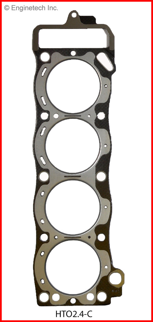 Enginetech HTO2.4-C Engine Cylinder Head Gasket for Toyota 4Runner (1985-1994)