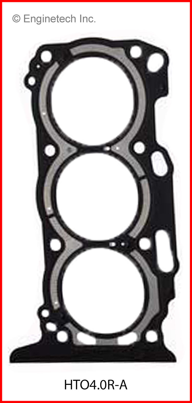 Enginetech HTO4.0R-A Engine Cylinder Head Gasket for Toyota Cars and Trucks
