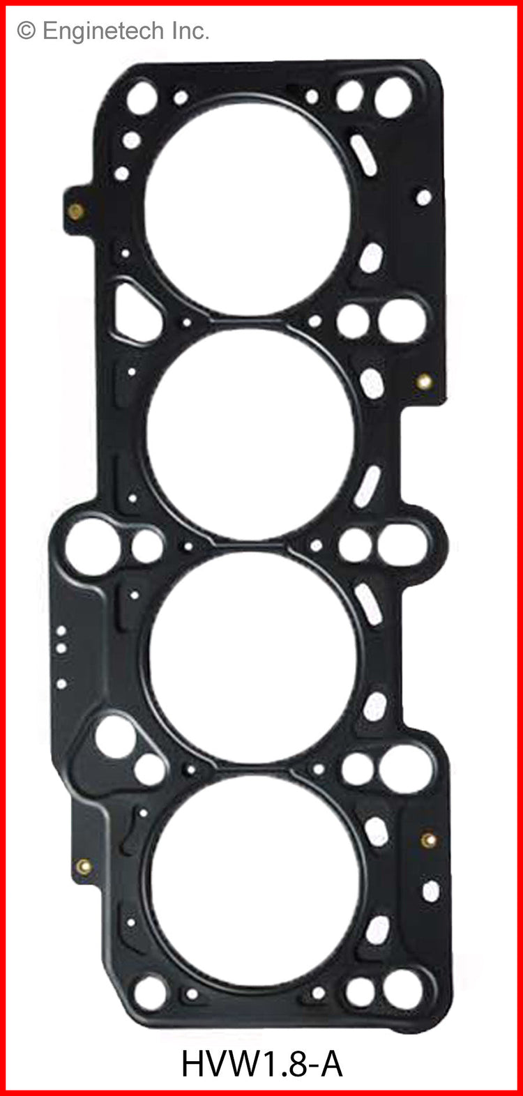 Enginetech HVW1.8-A Engine Cylinder Head Gasket for Volkswagen and Audi Vehicles
