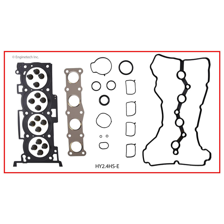 Enginetech Hyundai HY2.4HS-E Engine Cylinder Head Gasket Set for Kia and Hyundai SUVs and Trucks