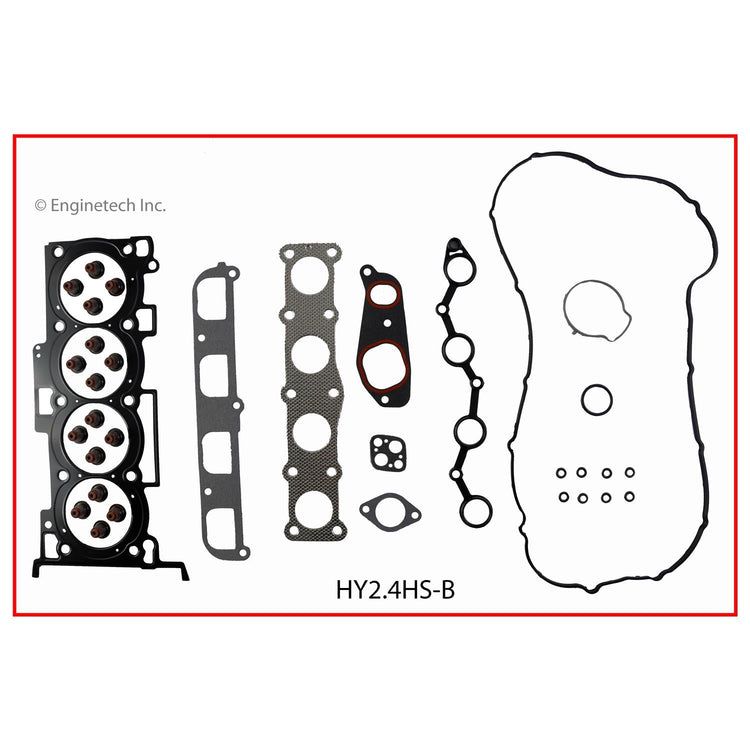 Enginetech Engine Full Gasket Set for Hyundai and Kia Vehicles - Part HY2.4K-1