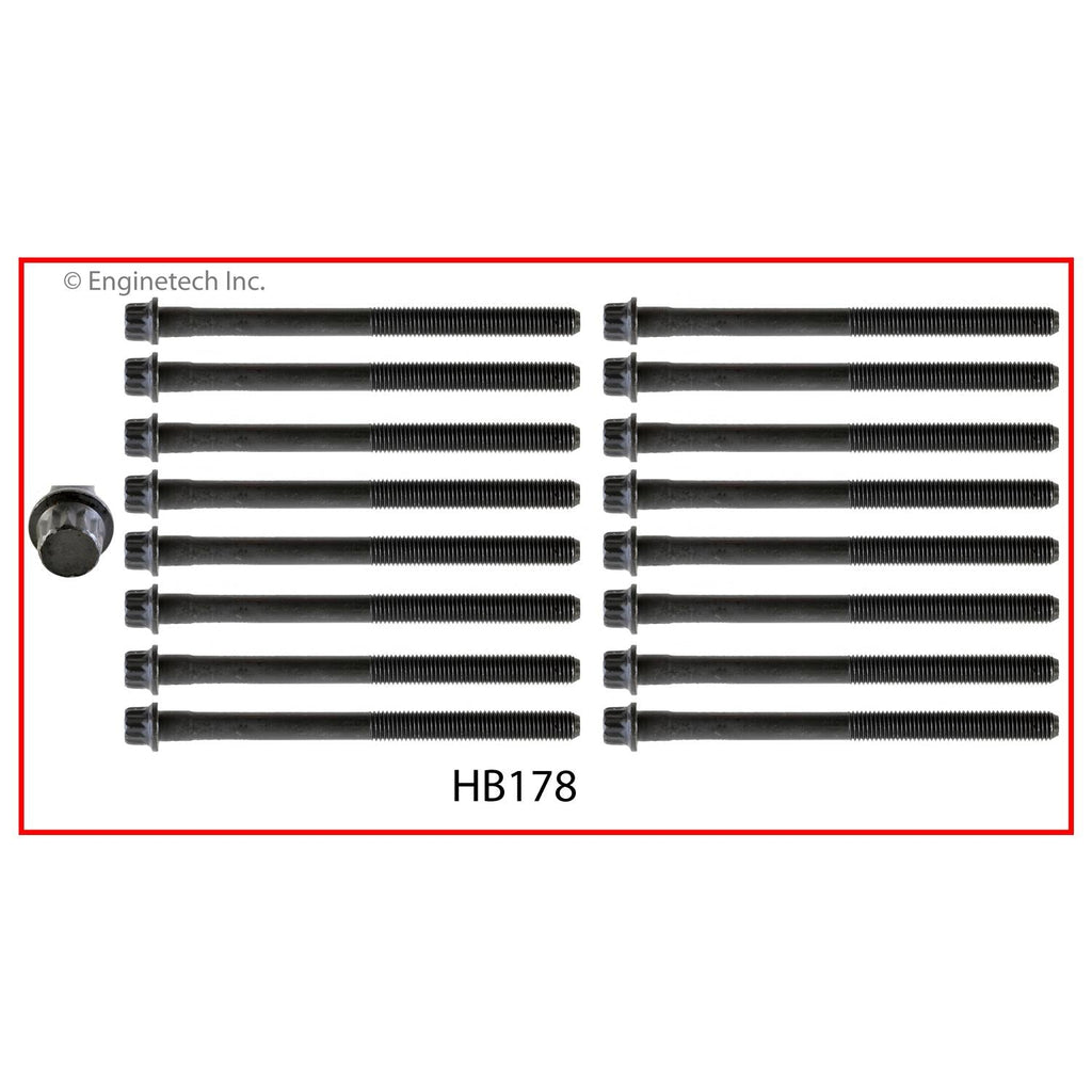 Enginetech Hyundai Engine Cylinder Head Gasket Set (Part #HY2.7HS-BWB) for 2007-2008 Hyundai Santa Fe