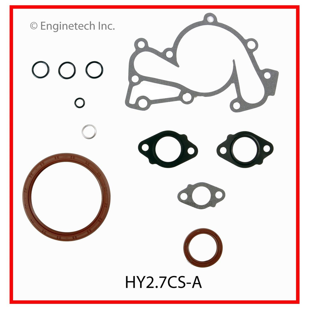 Enginetech Engine Full Gasket Set for Hyundai and Kia Vehicles - Part HY2.7K-3