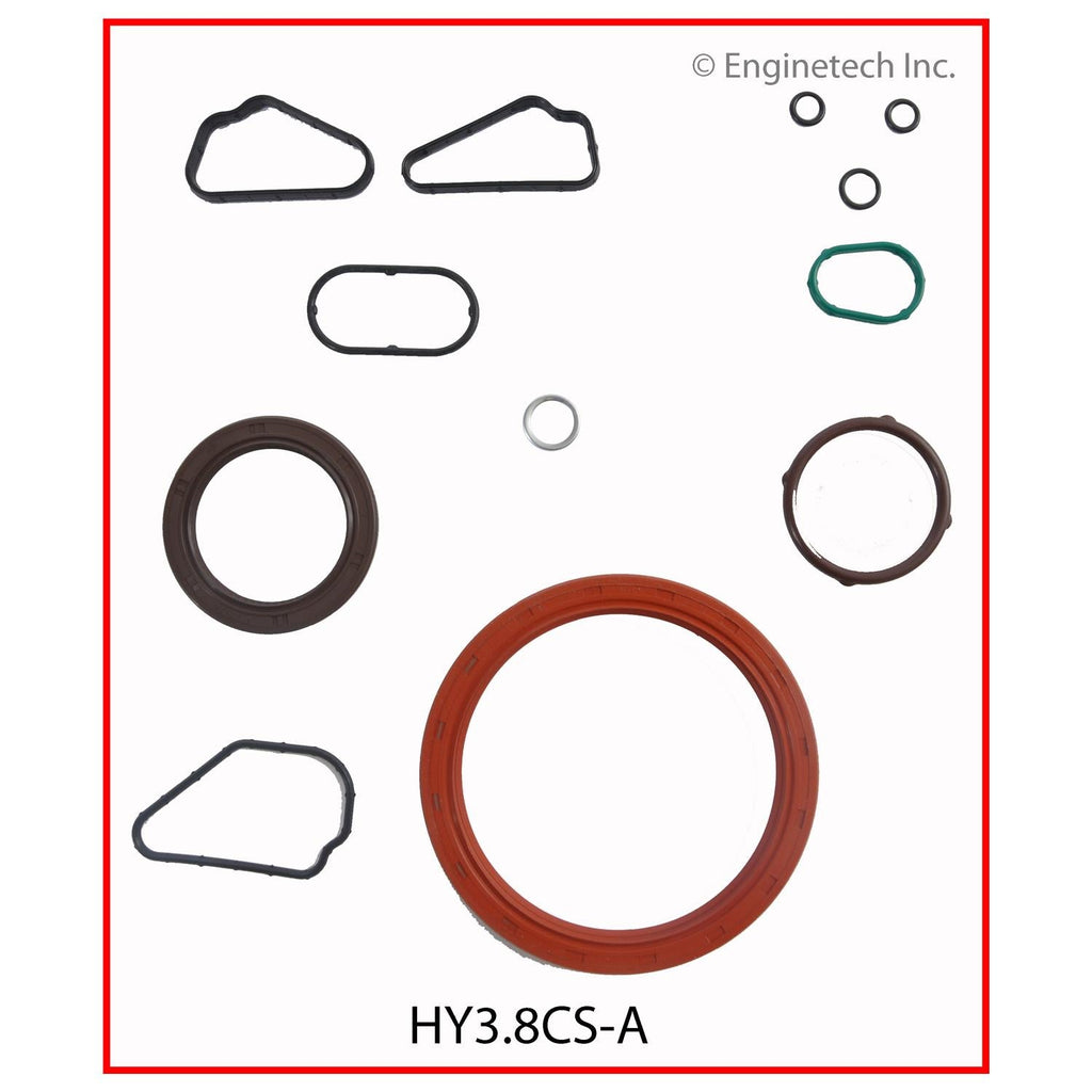 Enginetech Full Engine Gasket Set for Hyundai and Kia Models – Part HY3.5K-3