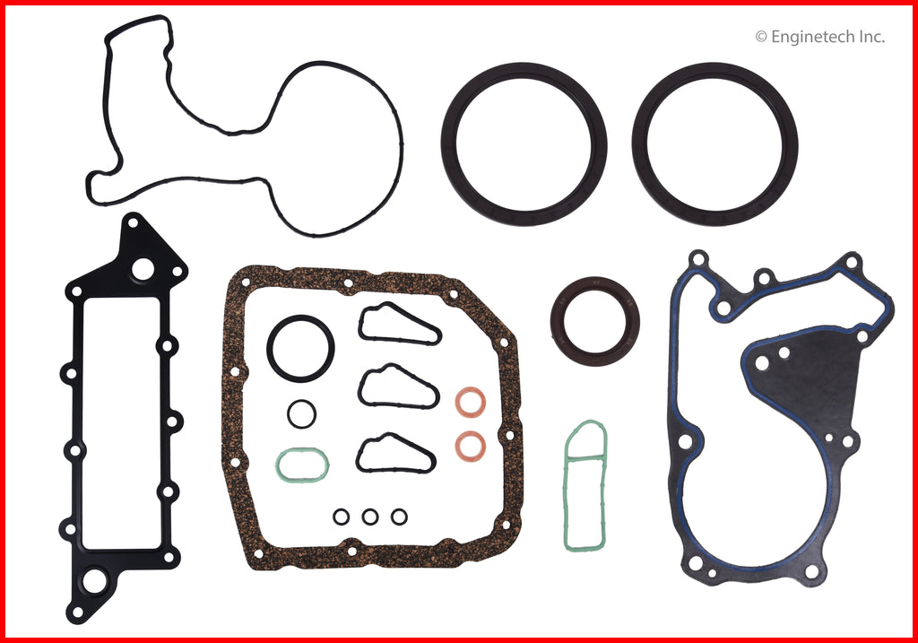 Enginetech HY3.8CS-B Engine Lower End Gasket Set for Hyundai and Kia Vehicles