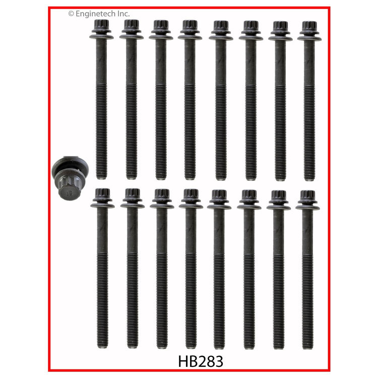Enginetech Cylinder Head Gasket Set for Hyundai and Kia Vehicles with Head Bolts – Part HY3.8HS-AWB