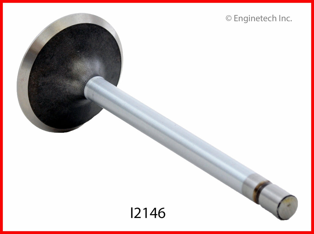 Enginetech I2146 Engine Intake Valve with Oversized Stem and Head for Chrysler and Plymouth 2.2L Models