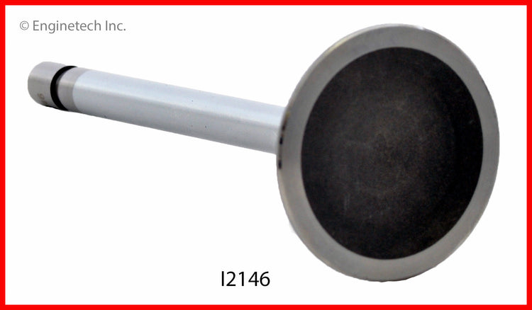 Enginetech I2146 Engine Intake Valve with Oversized Stem and Head for Chrysler and Plymouth 2.2L Models