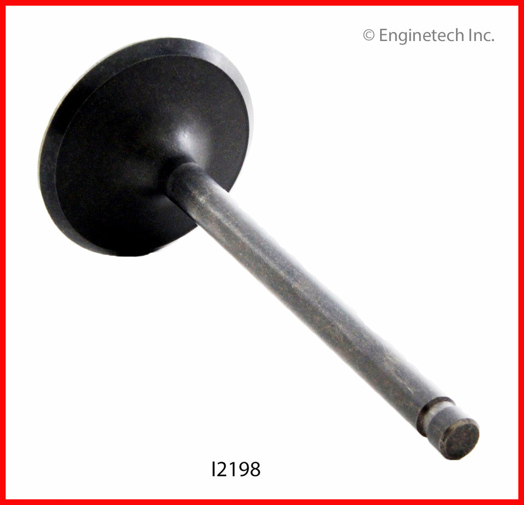 Enginetech I2198 Engine Intake Valve with Oversized Stem and Head for Toyota 4Runner