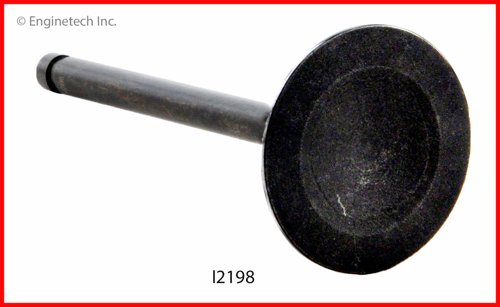 Enginetech I2198 Engine Intake Valve with Oversized Stem and Head for Toyota 4Runner