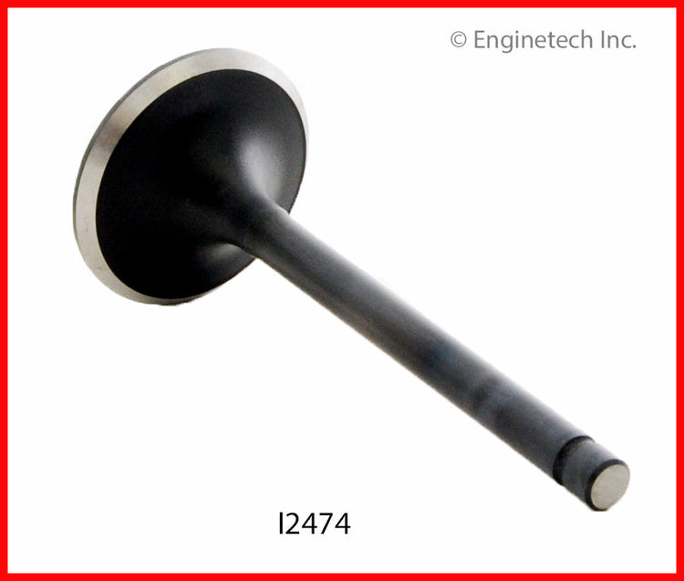 Enginetech I2474B Engine Intake Valve with Oversized Stem and Head for Toyota 4Runner and Pickup