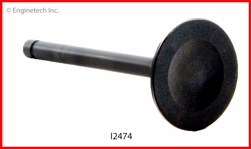 Enginetech I2474B Engine Intake Valve with Oversized Stem and Head for Toyota 4Runner and Pickup