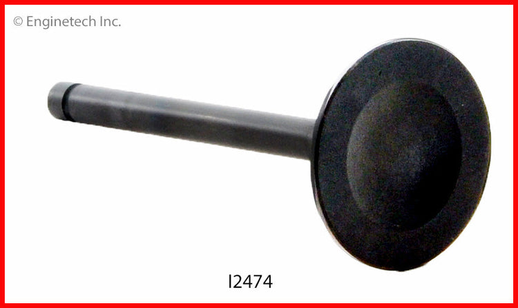 Enginetech I2474B Engine Intake Valve with Oversized Stem and Head for Toyota 4Runner and Pickup