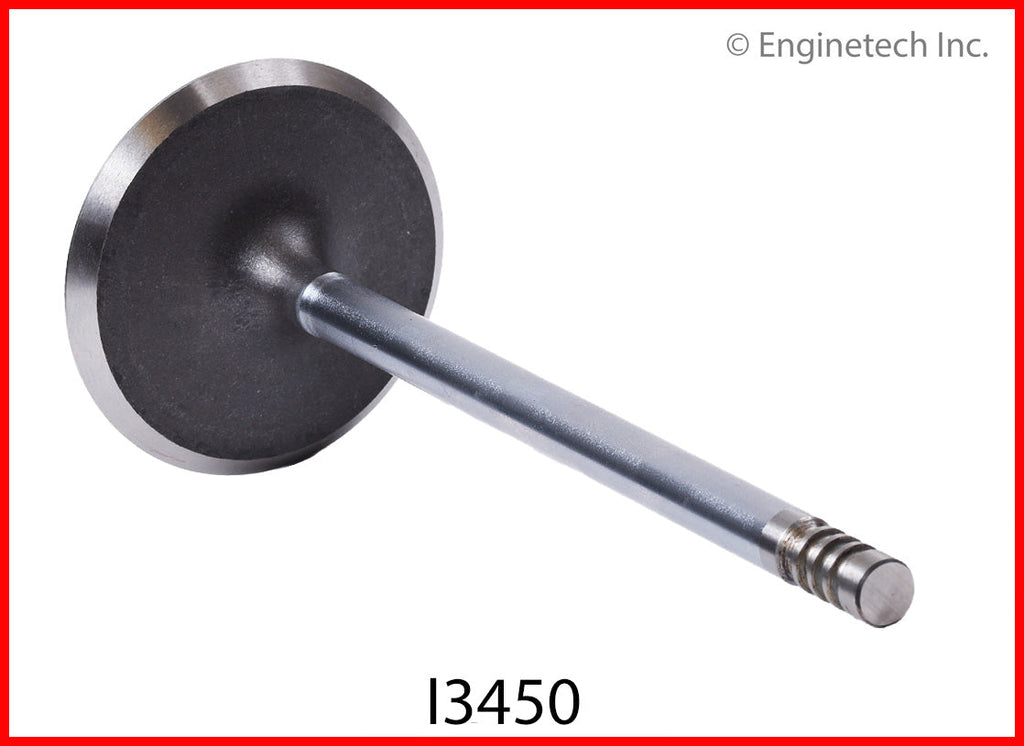 Enginetech I3450B Engine Intake Valve with Oversized Stem and Head for Chrysler and Dodge Minivans