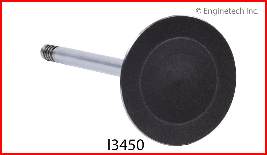 Enginetech I3450 Oversized Engine Intake Valve with Chrome Stem for Chrysler and Dodge Minivans