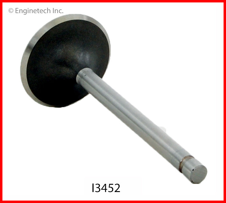 Enginetech I3452B Engine Intake Valve with Oversized Stem and Head for GMC and Chevrolet Vehicles