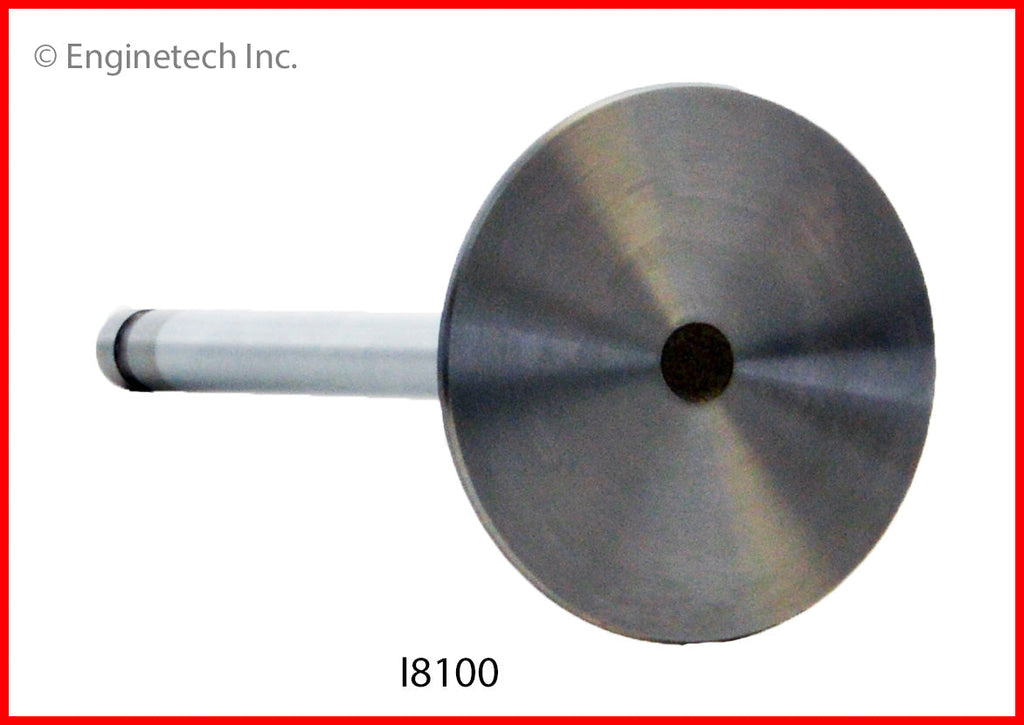Enginetech I8100 Engine Intake Valve with Oversized Stem and Head for Chevy Silverado and GMC Sierra 2004-2007