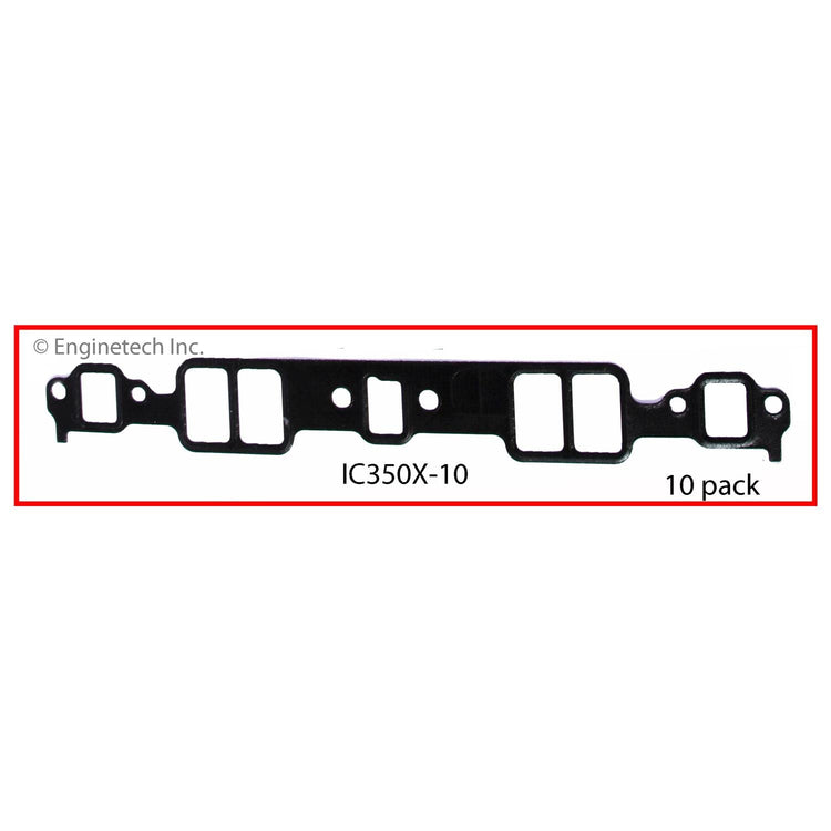 Enginetech IC350X-10 Engine Intake Manifold Gasket for GMC and Chevrolet Vehicles