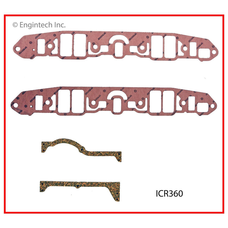 Enginetech ICR360 Engine Intake Manifold Gasket for Dodge and Chrysler Vehicles