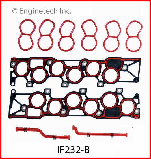 Enginetech Engine Intake Manifold Gasket for Ford Windstar 1998 - Part #IF232-B