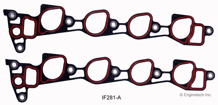 Enginetech IF281-A Engine Intake Manifold Gasket for Ford Cars and Trucks