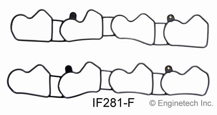 Enginetech Engine Intake Manifold Gasket for Ford 1997-1998 Lincoln Mark VIII - Part Number: IF281-F