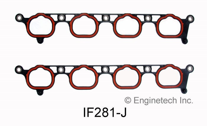 Enginetech Ford Intake Manifold Gasket Part IF281-J for 1999-2001 Ford Mustang