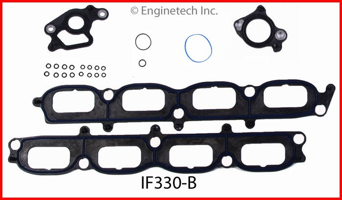 Enginetech IF330-B Engine Intake Manifold Gasket for Ford and Lincoln Vehicles